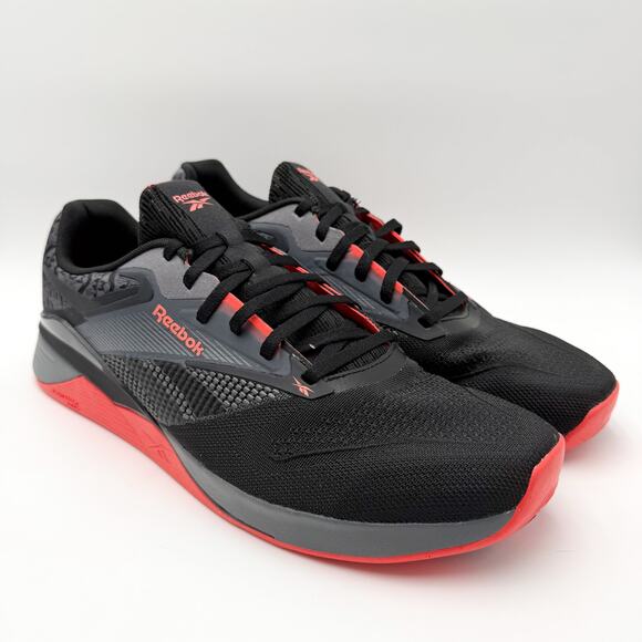Reebok Mens Nano X4 Training Sneakers US 14 EU 48.5 Black Orange Athletic NWOB main image 7